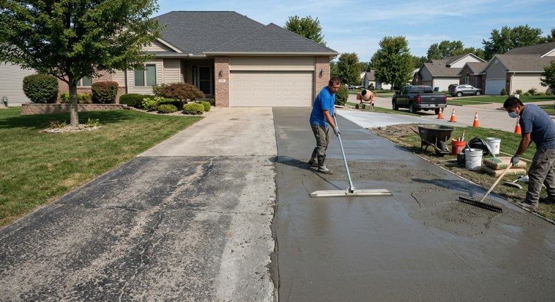 Garage Concrete Resurfacing